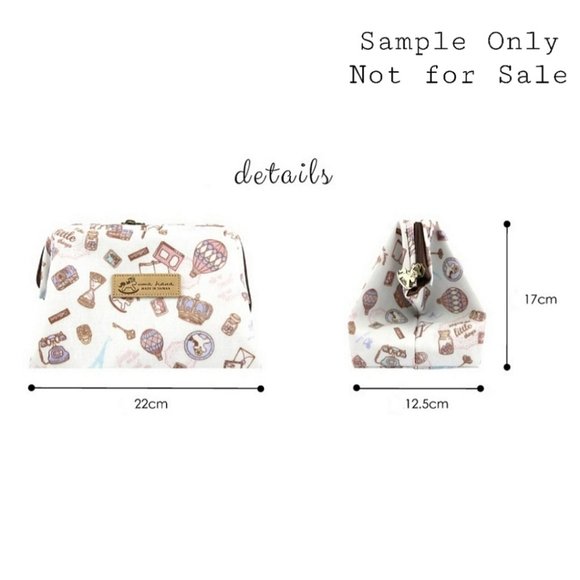 Waterproof Cat Large Opening Makeup Cosmetic Bag - Picture 5 of 16